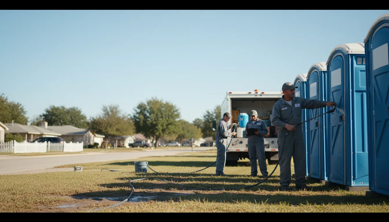 Long-Term Portable Toilet Rental in Cozad, NE near me